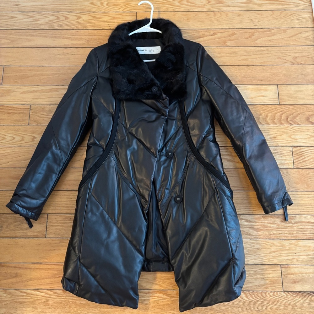 Lambskin Down Jacket